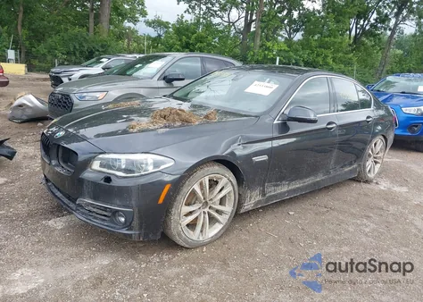 2016 BMW 535 xDrive из США, поврежденный, VIN WBA5B3C5XGG257139